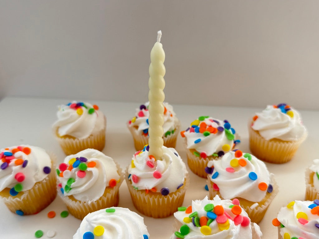 Garden Party Birthday Candle