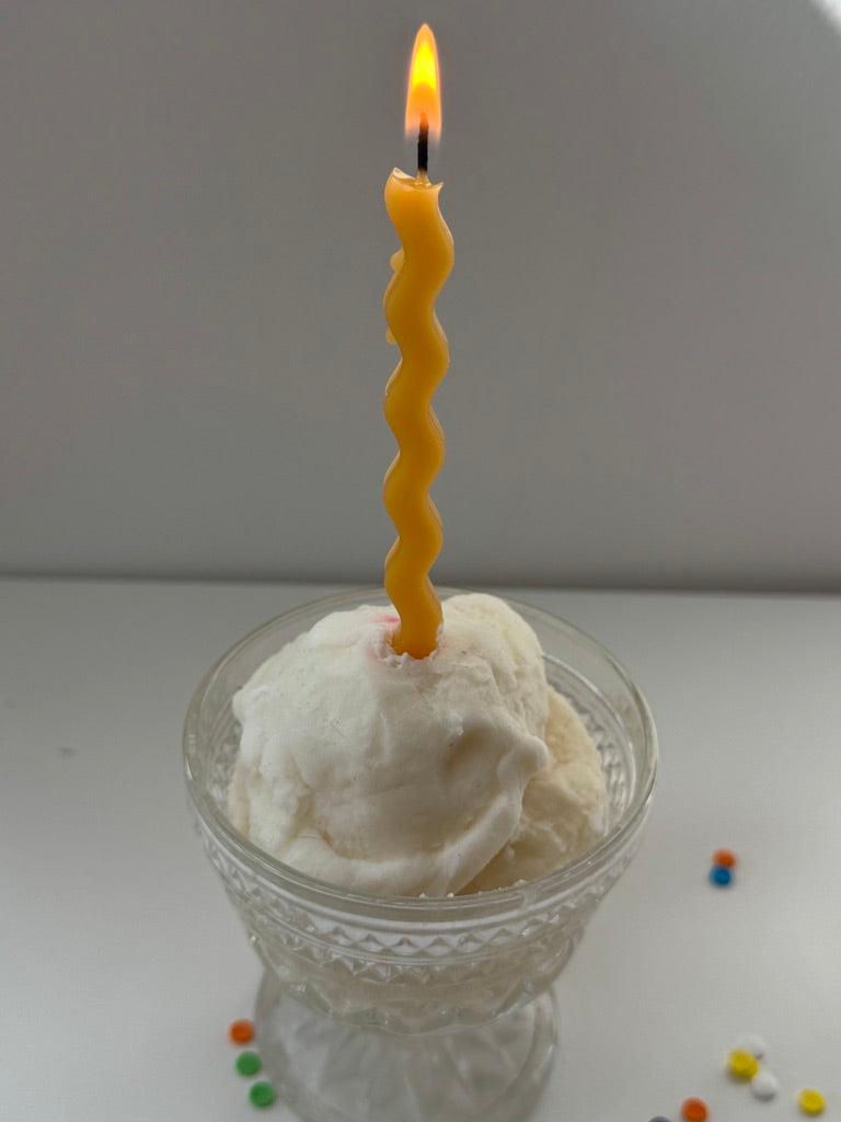 Garden Party Birthday Candle