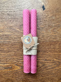 Golden Glow Hand-Rolled Taper Duo
