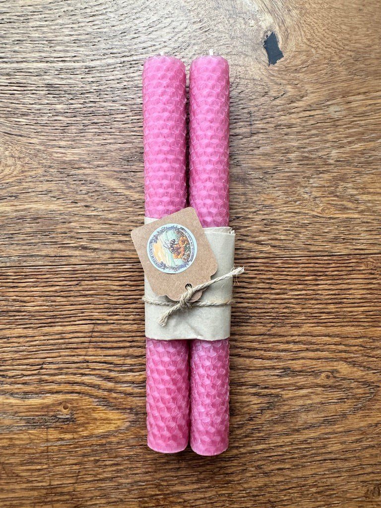 Golden Glow Hand-Rolled Taper Duo