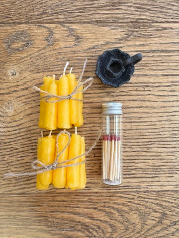 Golden Hour Ritual Candle Set