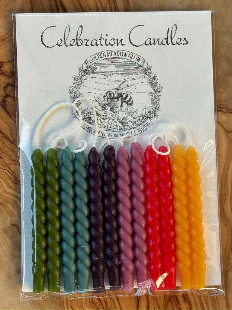 Garden Party Birthday Candle