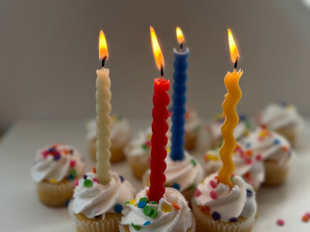 Garden Party Birthday Candle