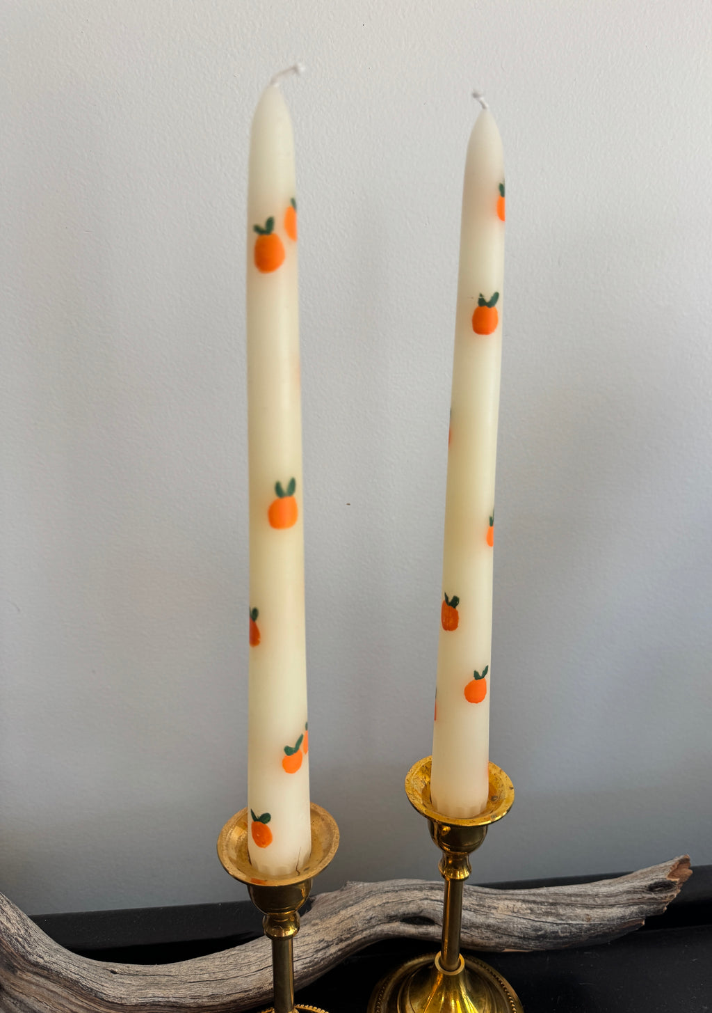Coastal Bloom Beeswax Tapers