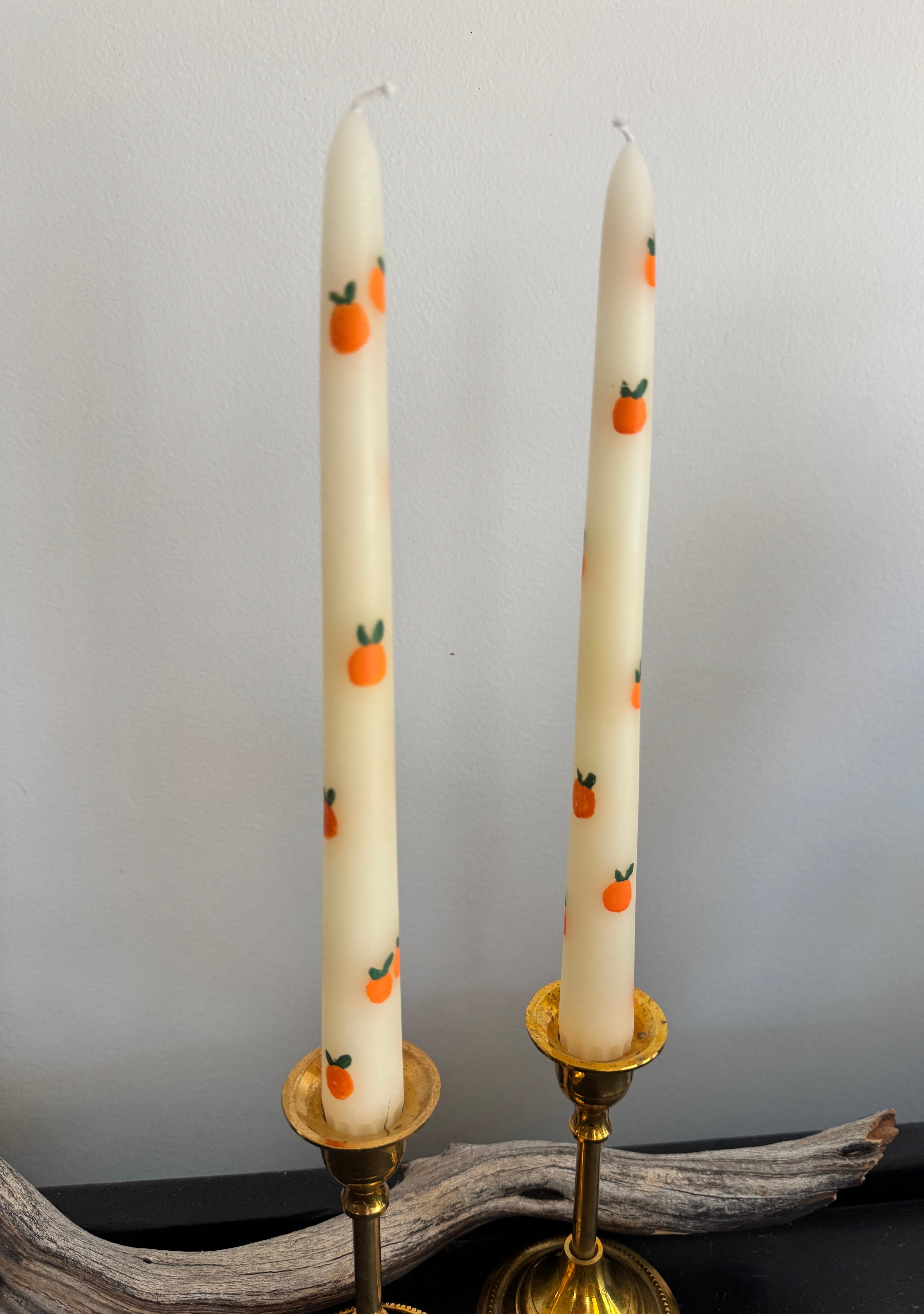 Coastal Bloom Beeswax Tapers
