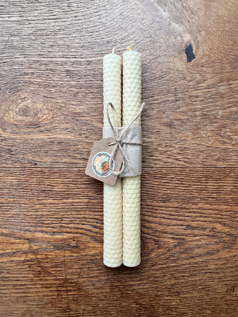 Golden Glow Hand-Rolled Taper Duo